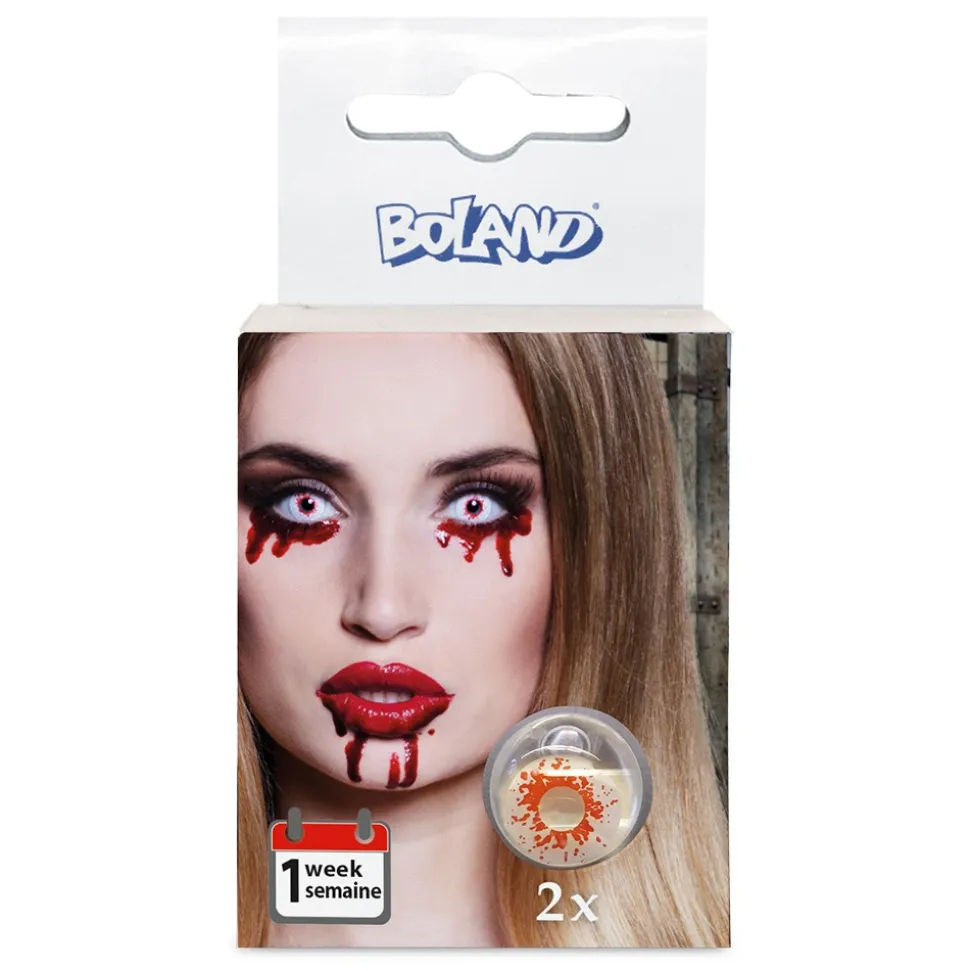 LENTILLES HEBDOMADAIRES 14MM BLOODY - 13