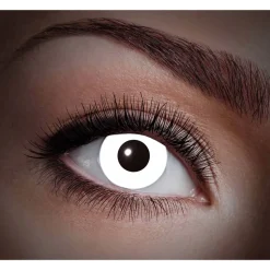 LENTILLES MENSUELLES 14MM FLUO BLANC - 28