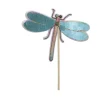 2 LIBELLULES SUR PIC 50X12CM