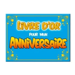 LIVRE D'OR ANNIVERSAIRE