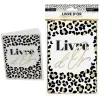 LIVRE D'OR ANNIVERSAIRE LÉOPARD JUNGLE 44P 15X21CM