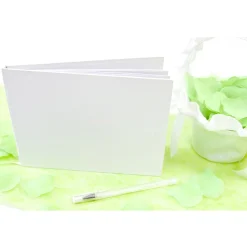 LIVRE DOR CARTON BLANC 50P 21.5X15.5CM