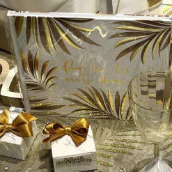 LIVRE D'OR CARTON TROPICAL PARTY 68P 22X19.5CM