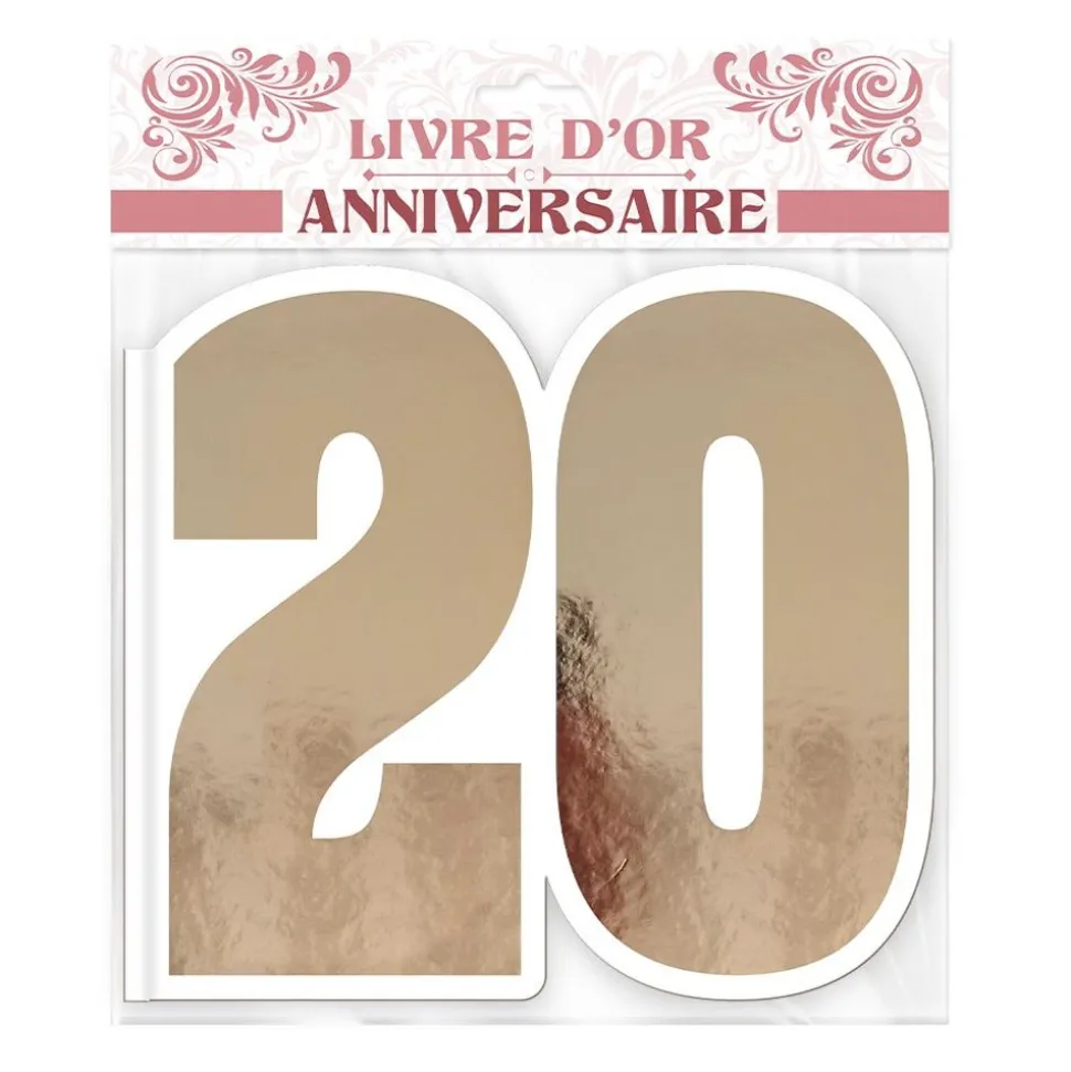 LIVRE D'OR FEMME 20 AINE