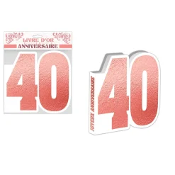 LIVRE D'OR FEMME 40 AINE