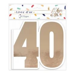 LIVRE D'OR FEMME 40 AINE