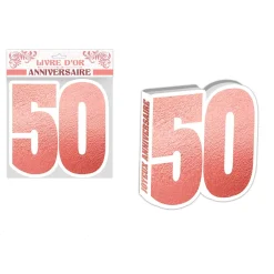 LIVRE D'OR FEMME 50 AINE