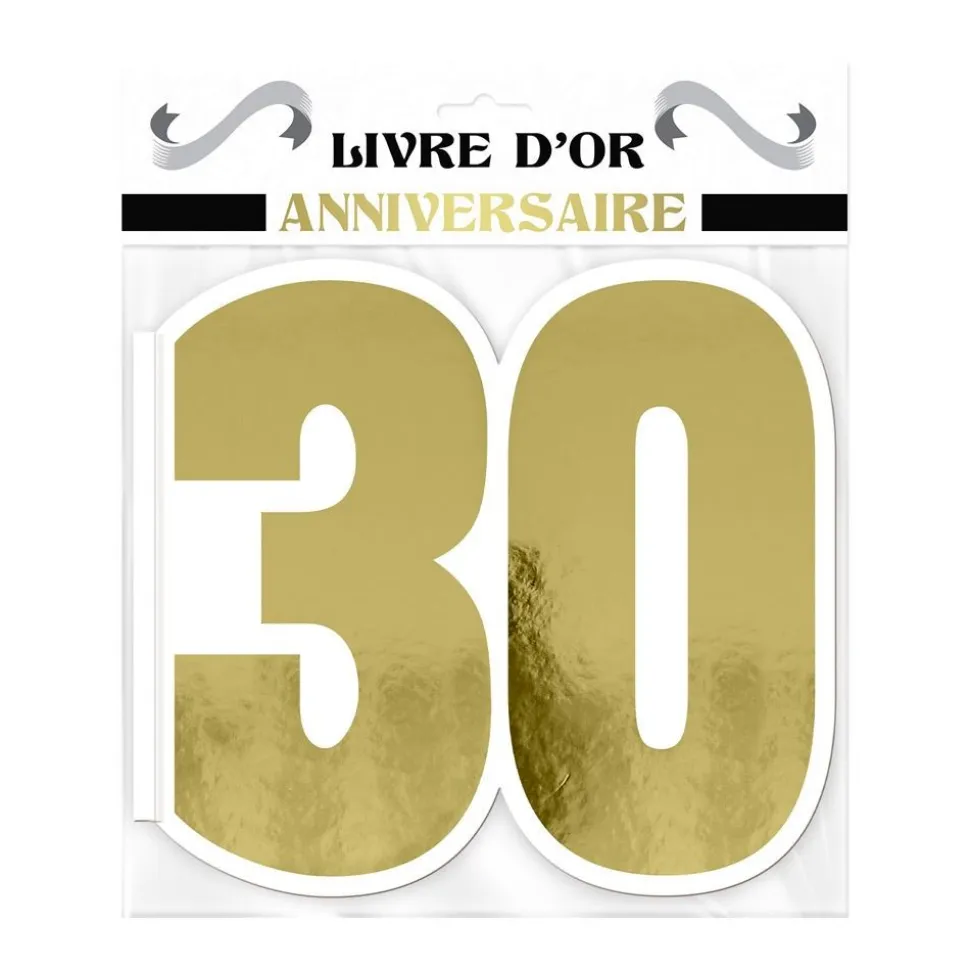 LIVRE D'OR HOMME 30 AINE