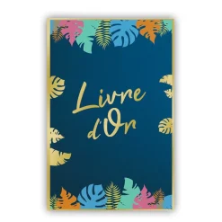 LIVRE D'OR TROPICAL HAWAI PARTY 40P