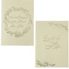 10 LIVRETS DE MESSE JOLIS BRINS 15X21CM VERT SAUGE