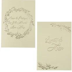 10 LIVRETS DE MESSE JOLIS BRINS 15X21CM VERT SAUGE