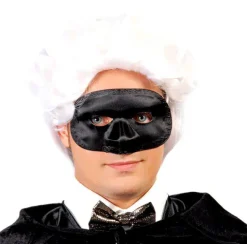 LOUP COLOMBINE SOIE NOIR