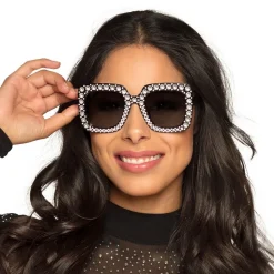 LUNETTES BLING BLING NOIRES
