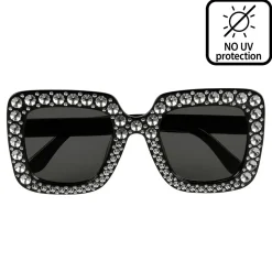 LUNETTES BLING BLING NOIRES