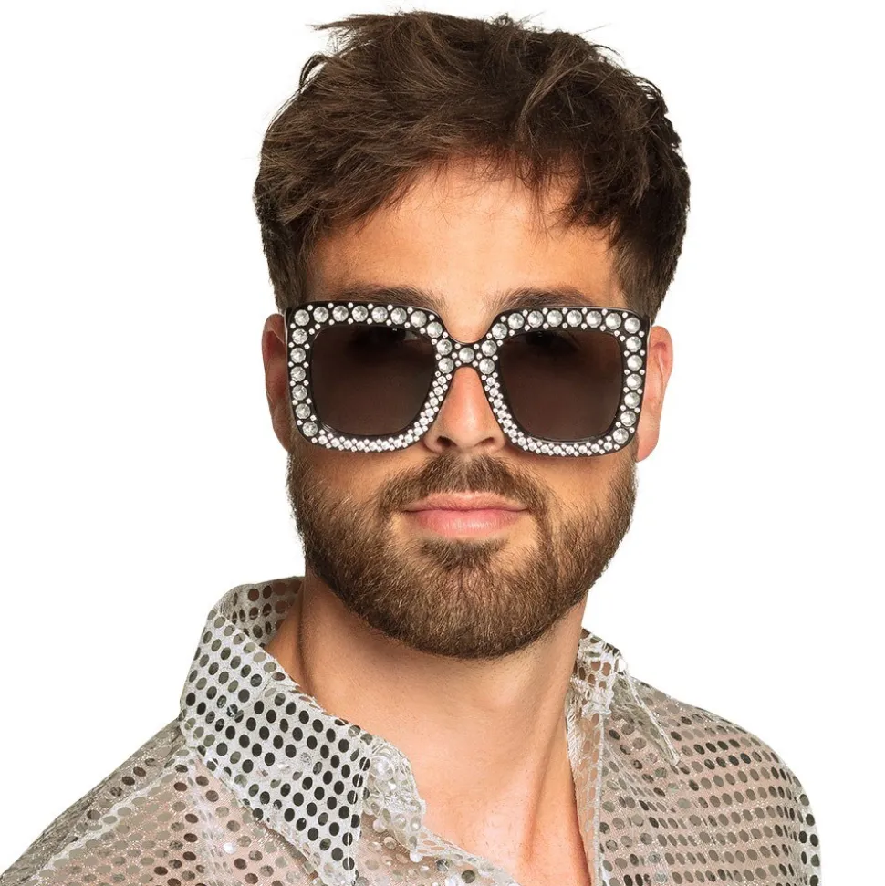 LUNETTES BLING BLING NOIRES