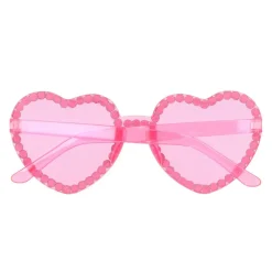 LUNETTES FESTIVES CURS ROSE GLAM STRASS ADULTE