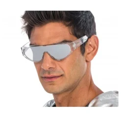 LUNETTES FESTIVES MONTURE INCOLORE MIROIR ADULTE