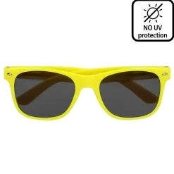 LUNETTES FESTIVES PC POP JAUNE FLUO UV ADULTE