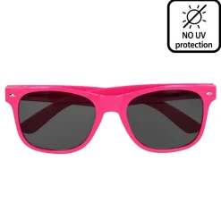 LUNETTES FESTIVES PC POP ROSE FLUO UV ADULTE