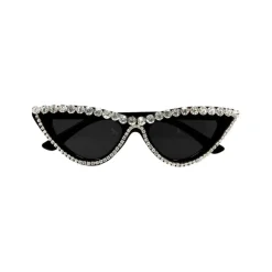 LUNETTES FESTIVES ROCK STRASS IL DE CHAT ADULTE