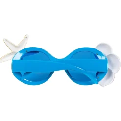 LUNETTES FESTIVES SOLEIL OCÉAN SIRÈNE BLEU ADULTE