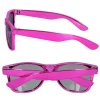 LUNETTES FESTIVES SOLEIL ROSE MÉTAL ADULTE