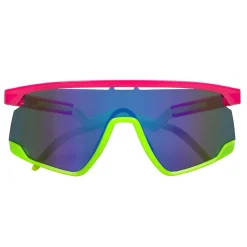 LUNETTES FESTIVES SPORT FUTURISTE FLUO UV ADULTE
