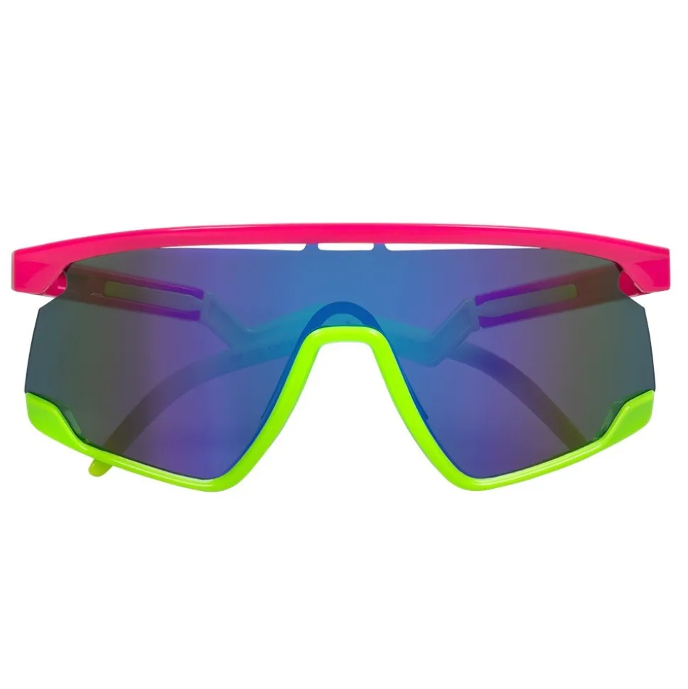 LUNETTES FESTIVES SPORT FUTURISTE FLUO UV ADULTE