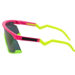 LUNETTES FESTIVES SPORT FUTURISTE FLUO UV ADULTE