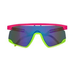 LUNETTES FESTIVES SPORT FUTURISTE FLUO UV ADULTE