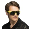 LUNETTES FESTIVES ZOUK JAUNE FLUO UV ADULTE
