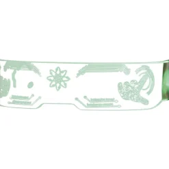LUNETTES PVC LED FUTURISTES MULTICOLORES ADULTE