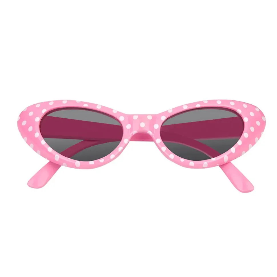LUNETTES SOLEIL PIN-UP À POIS ANNÉES 50 FEMME