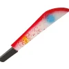 MACHETTE MULTICOLORE PLASTIQUE ENSANGLANTÉE 54CM