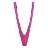 MAILLOT DE BAIN SLIP MANKINI BORAT ROSE ADULTE