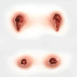 MAQUILLAGE TRANSFERT TATOUAGE 3D MORSURES VAMPIRE