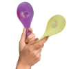 MARACA LUMINEUX LED 15CM COLORÉ