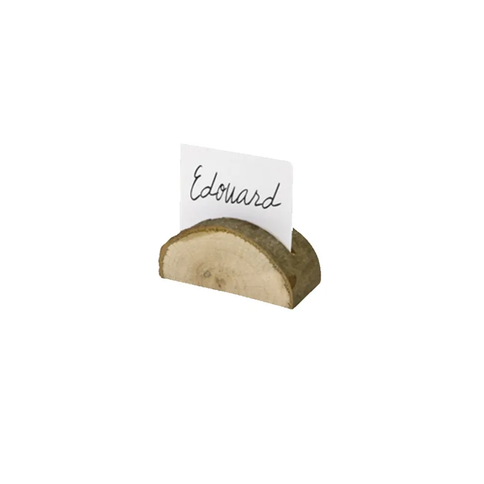 MARQUE-PLACE RONDIN BOIS CHAMPÊTRE 5X2.5CM NATURE