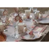 6 MARQUE-PLACES AMOUR FLORAL 5.5CM TERRRACOTTA