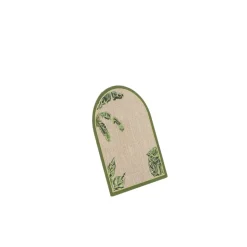 10 MARQUE-PLACES CARTON COCO PALM 5X6.5CM CANNAGE