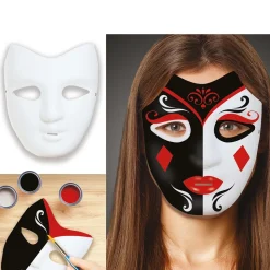 MASQUE BLANC À DÉCORER ADULTE