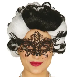 MASQUE BRODÉ NOIR