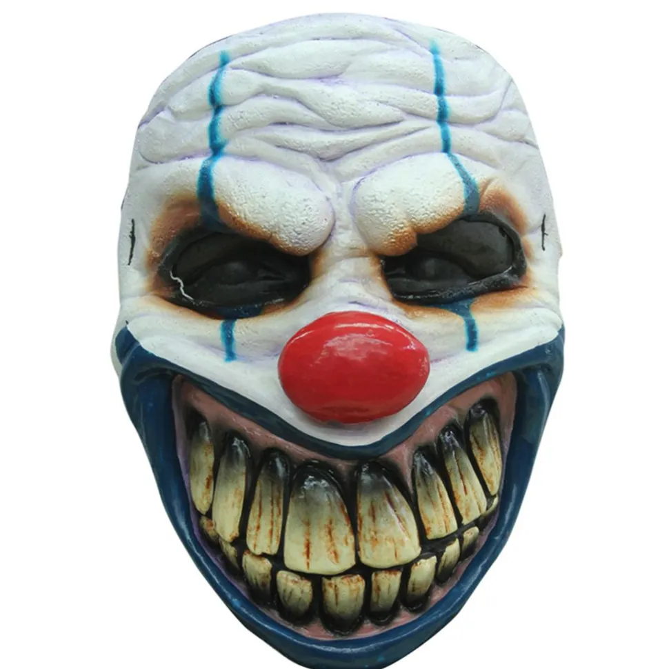 MASQUE CLOWN REDOUTABLE LATEX ADULTE