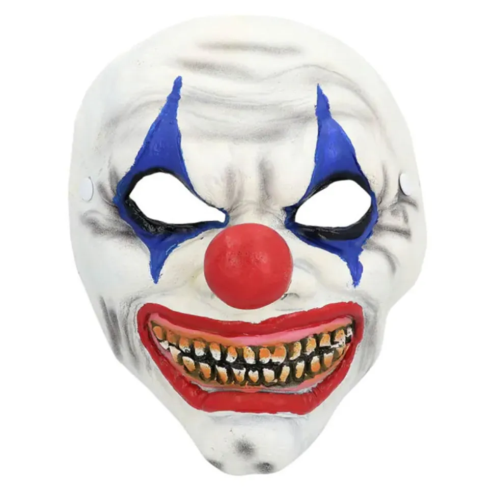 MASQUE FACIAL MOUSSE CLOWN ENRAGÉ ADULTE