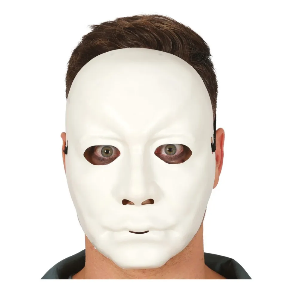 MASQUE FACIAL PVC ANONYME BLANC HOMME