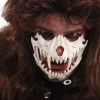 MASQUE FAUVE SQUELETTE BLANC