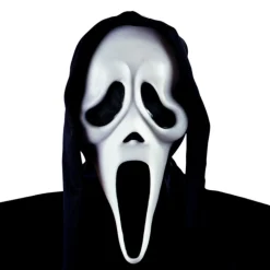 MASQUE GHOST FACE AVEC CAPUCHE FILM SCREAM