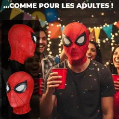 MASQUE INTÉGRAL EXTENSIBLE HOMME ARAIGNÉE