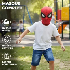 MASQUE INTÉGRAL EXTENSIBLE HOMME ARAIGNÉE
