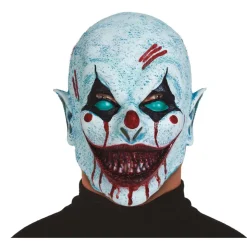 MASQUE INTÉGRAL LATEX CLOWN DÉMON HORREUR ADULTE